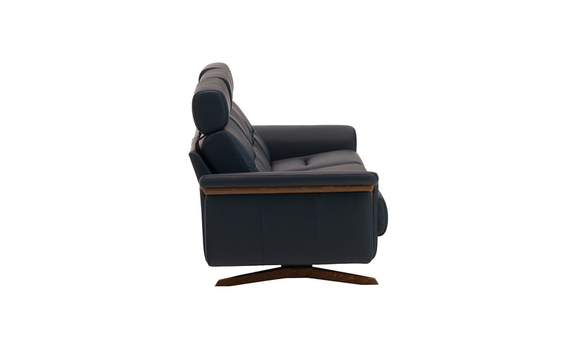 Stressless Stella Leather Sofa with Headrests